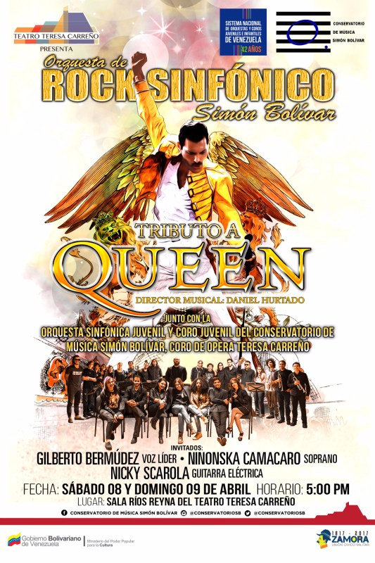 Orquesta de Rock Sinfónico S.B. regresa con su Tributo a Queen