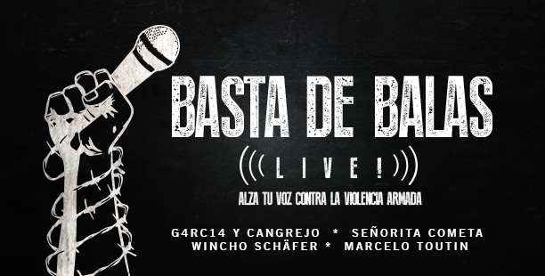 Basta de Balas Live! a Beneficio de Amnistia Internacional Venezuela