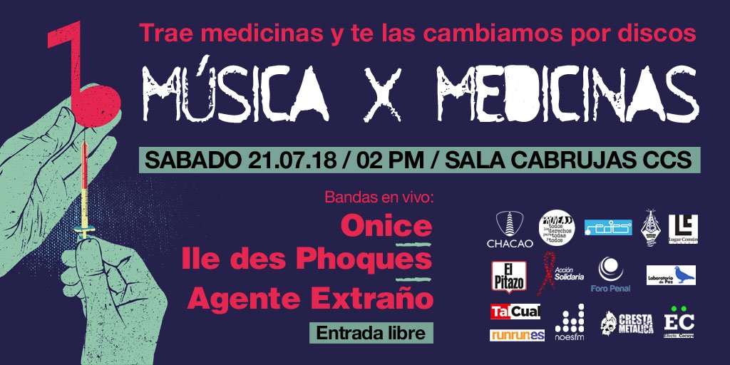 Música por Medicinas ya tiene fecha, Venezuela