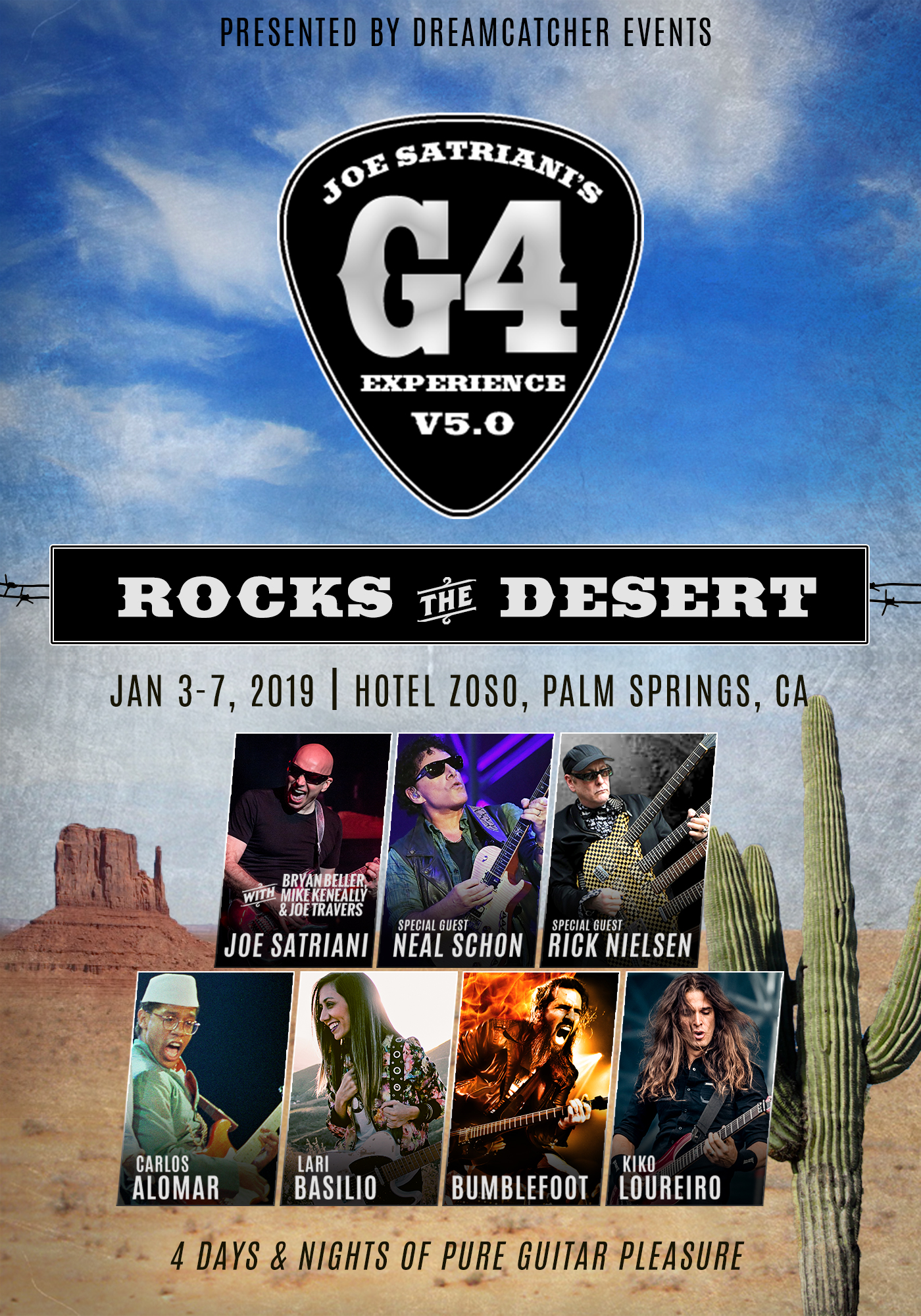 "G4 Experience V5.0: Rocks the Desert" de Joe Satriani