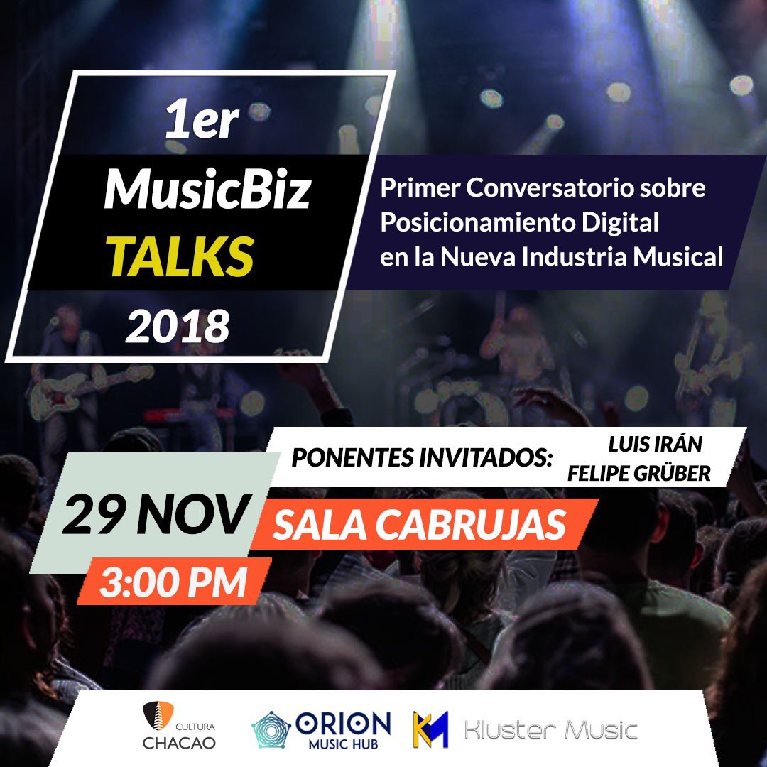 Primer Conversatorio MusicBizTalks, Caracas