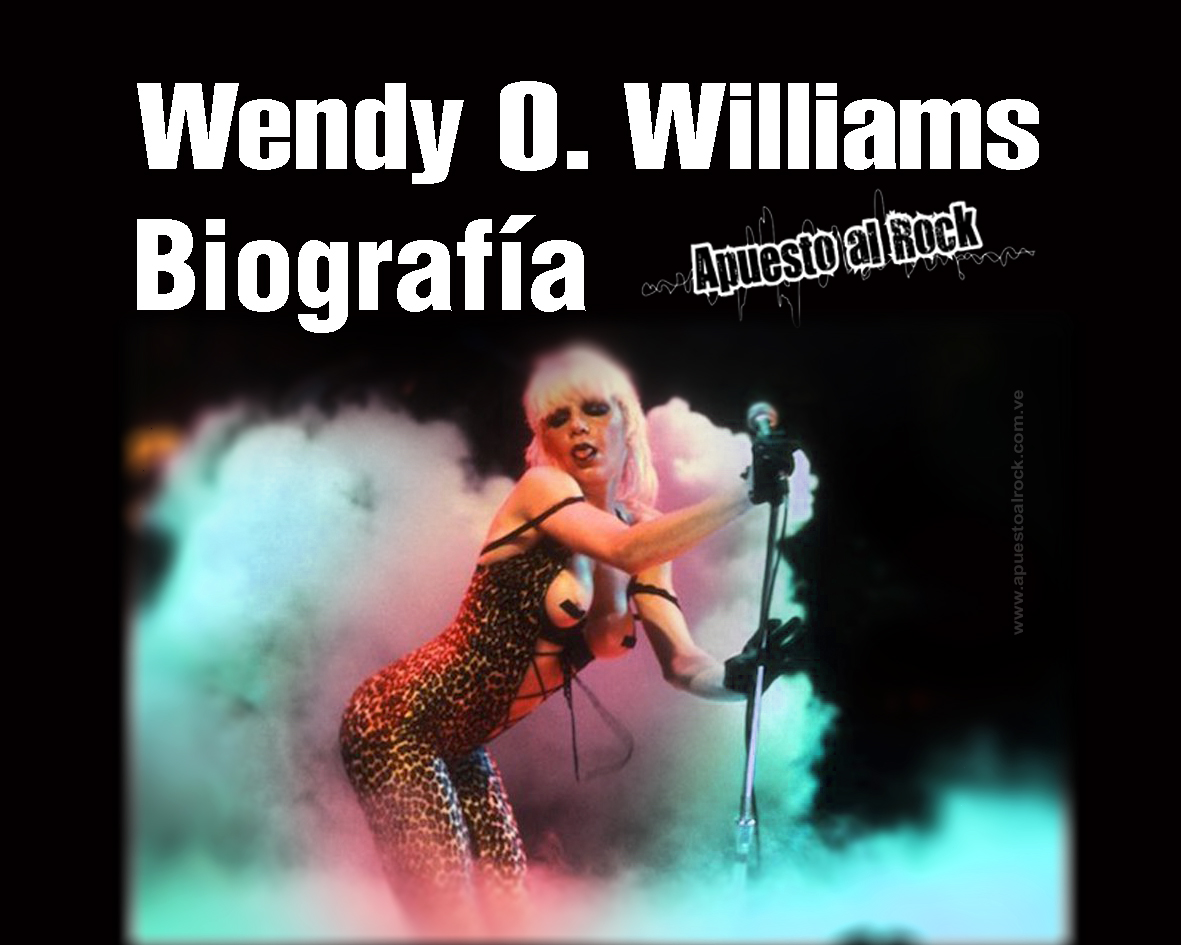 Wendy O. Williams - Biografía