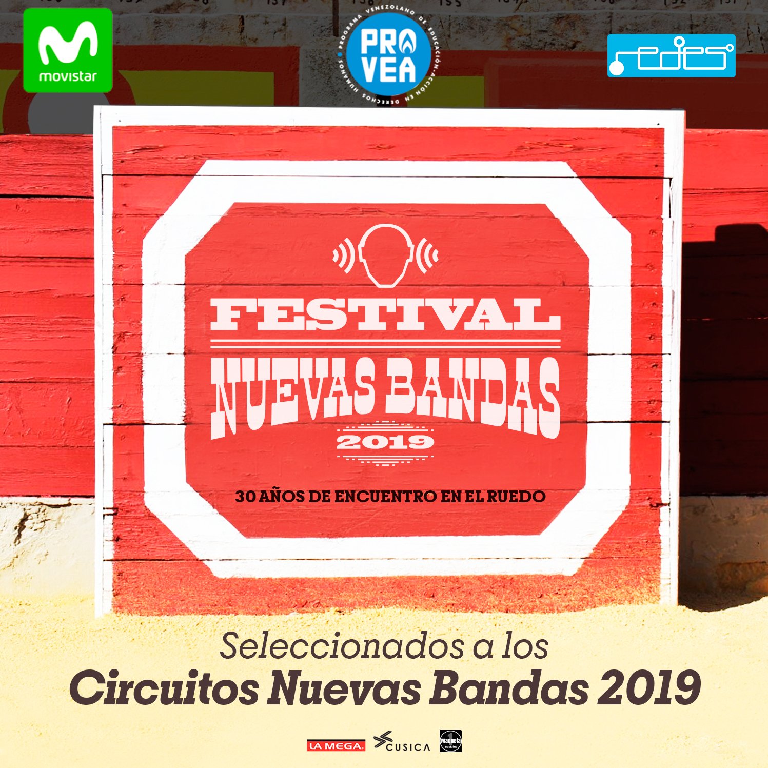 Seleccionados regionales, Festival Nuevas Bandas 2019